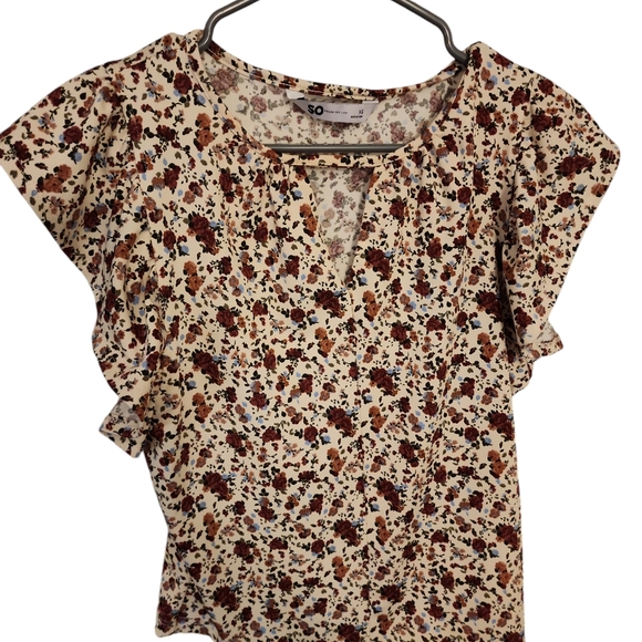 BRAND: SO SIZE: XS FLORAL - Picture 2 of 3